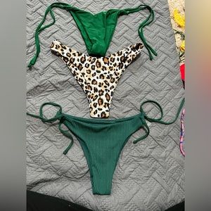 Small bikini bottom bundle